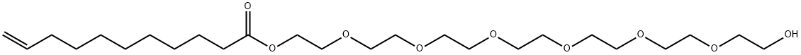 20-hydroxy-3,6,9,12,15,18-hexaoxaicos-1-yl undec-10-enoate