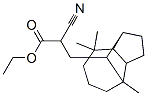 ethyl alpha-cyanodecahydro-4,8,8-trimethyl-1,4-methanoazulene-9-propionate