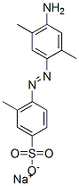 sodium 6-[(4-amino-2,5-xylyl)azo]toluene-3-sulphonate