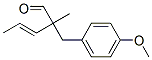 2-(p-methoxybenzyl)-2-methylpent-3-enal