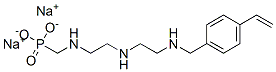 disodium [[[2-[[2-[[(4-vinylphenyl)methyl]amino]ethyl]amino]ethyl]amino]methyl]phosphonate