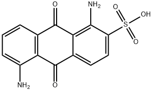 1,5-diamino-9,10-dihydro-9,10-dioxoanthracene-2-sulphonic acid