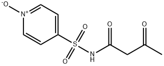 3-oxo-N-(4-pyridylsulphonyl)butyramide N-oxide