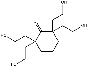 2,2,6,6-tetrakis(2-hydroxyethyl)cyclohexan-1-one