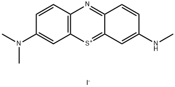 3-(dimethylamino)-7-(methylamino)phenothiazin-5-ium iodide