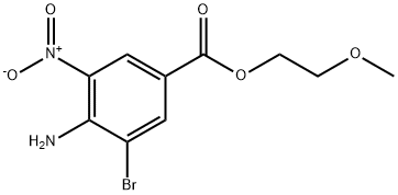 2-methoxyethyl 4-amino-3-bromo-5-nitrobenzoate
