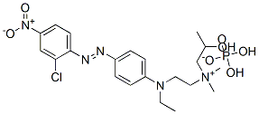 [2-[[4-[(2-chloro-4-nitrophenyl)azo]phenyl]ethylamino]ethyl](2-hydroxypropyl)dimethylammonium dihydrogen phosphate