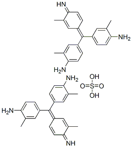 bis(4-[(4-amino-m-tolyl)(4-imino-3-methyl-2,5-cyclohexadien-1-ylidene)methyl]-o-toluidine) sulphate