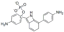 4-[(4-aminophenyl)(4-iminocyclohexa-2,5-dien-1-ylidene)methyl]aniline phosphate