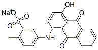 sodium [(9,10-dihydro-4-hydroxy-9,10-dioxo-1-anthryl)amino]toluenesulphonate
