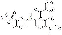 sodium [(2,7-dihydro-3-methyl-2,7-dioxo-3H-dibenz[f,ij]isoquinolin-6-yl)amino]toluenesulphonate