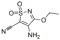5-Isothiazolecarbonitrile,4-amino-3-ethoxy-,1,1-dioxide(9CI)