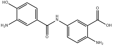 2-amino-5-[(3-amino-4-hydroxybenzoyl)amino]benzoic acid