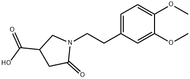 1-[2-(3,4-二甲氧苯基)乙基]-5-氧代-吡咯烷-3-羧酸