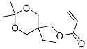 (5-ethyl-2,2-dimethyl-1,3-dioxan-5-yl)methyl acrylate