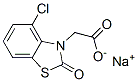 sodium 4-chloro-2-oxo-2H-benzothiazole-3-acetate