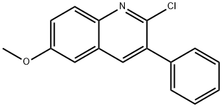 2-CHLORO-6-METHOXY-3-PHENYLQUINOLINE