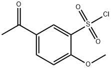 Benzenesulfonyl chloride, 5-acetyl-2-methoxy- (9CI)