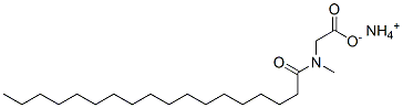 ammonium N-methyl-N-(1-oxooctadecyl)aminoacetate