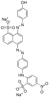 disodium 8-[(4-hydroxyphenyl)azo]-5-[[4-[(4-nitro-2-sulphonatophenyl)amino]phenyl]azo]naphthalenesulphonate