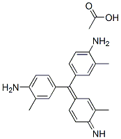 4-[(4-amino-m-tolyl)(4-imino-3-methyl-2,5-cyclohexadien-1-ylidene)methyl]-o-toluidine monoacetate