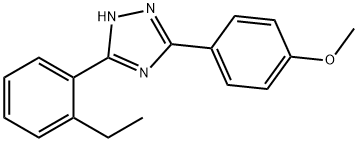 3-(2-Ethylphenyl)-5-(4-methoxyphenyl)-1H-1,2,4-triazole