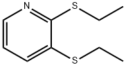 Pyridine, 2,3-bis(ethylthio)- (9CI)