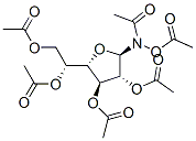 Acetamide, N-(acetyloxy)-N-(2,3,5,6-tetra-O-acetyl-.beta.-D-galactofuranosyl)-