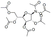 Acetamide, N-(acetyloxy)-N-(2,3,5,6-tetra-O-acetyl-.beta.-D-glucofuranosyl)-