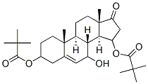 Androst-5-en-17-one, 3,15-bis(2,2-dimethyl-1-oxopropoxy)-7-hydroxy-,