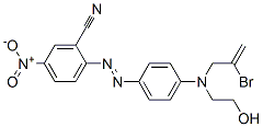 2-[[4-[(2-bromoallyl)(2-hydroxyethyl)amino]phenyl]azo]-5-nitrobenzonitrile