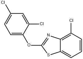4-chloro-2-(2,4-dichlorophenoxy)benzothiazole