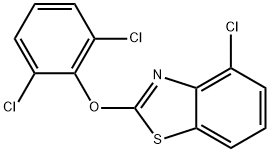 4-chloro-2-(2,6-dichlorophenoxy)benzothiazole