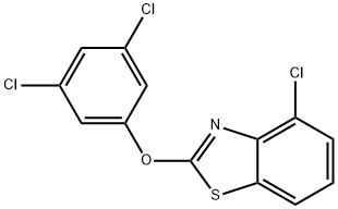 4-chloro-2-(3,5-dichlorophenoxy)benzothiazole