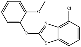4-chloro-2-(2-methoxyphenoxy)benzothiazole
