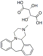 1,2,3,4,10,14b-hexahydro-2-methyldibenzo[c,f]pyrazino[1,2-a]azepine [R-(R*,R*)]-tartrate