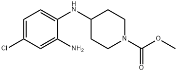 methyl 4-[(2-amino-4-chlorophenyl)amino]piperidine-1-carboxylate