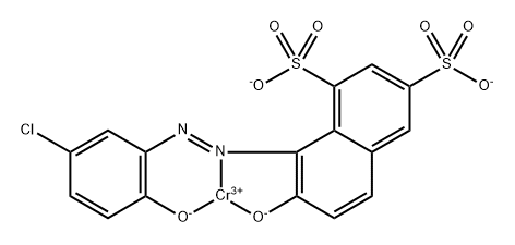[8-[(5-氯-2-羟苯基)偶氮]-7-羟基-1,3-萘二磺酸酯合(4-)]铬酸