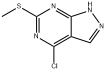 4-氯-6-(甲巯基)-1H-吡唑并[3,4-D]嘧啶