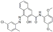 4-[(5-chloro-2-methylphenyl)azo]-N-(2,5-dimethoxyphenyl)-3-hydroxynaphthalene-2-carboxamide