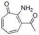 2,4,6-Cycloheptatrien-1-one, 3-acetyl-2-amino- (9CI)