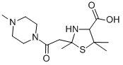 4-Carboxy-2,5,5-trimethylthiazolidine-2-aceto-N-methylpiperazide