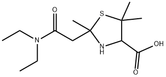 4-Carboxy-2,5,5-trimethylthiazolidine-2-N,N-diethylacetamide