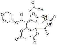 3,5-diacetoxy-2-acetoxymethyl-6-phenethyl-tetrahydro-pyran-4-yl ester