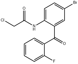 N-[4-溴-2-(2-氟苯甲酰基)苯基]-2-氯乙酰胺