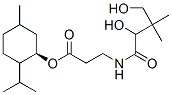 (1alpha,2beta,5alpha)-5-methyl-2-(1-methylethyl)cyclohexyl (R)-N-(2,4-dihydroxy-3,3-dimethyl-1-oxobutyl)-beta-alaninate