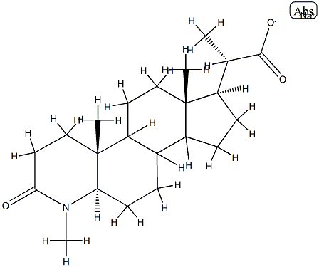 4-Methyl-4-aza-3-oxo-5alpha-pregnane-20-carboxylate