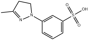 m-(4,5-dihydro-3-methyl-1H-pyrazol-1-yl)benzenesulphonic acid