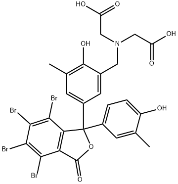 4,5,6,7-tetrabromo-2-cresolphthalein-3'-methyliminodiacetic acid