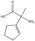 1-Cyclopentene-1-aceticacid,alpha-amino-alpha-methyl-(9CI)